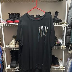 AMIRI Paint Splatt Short Sleeve 3XL